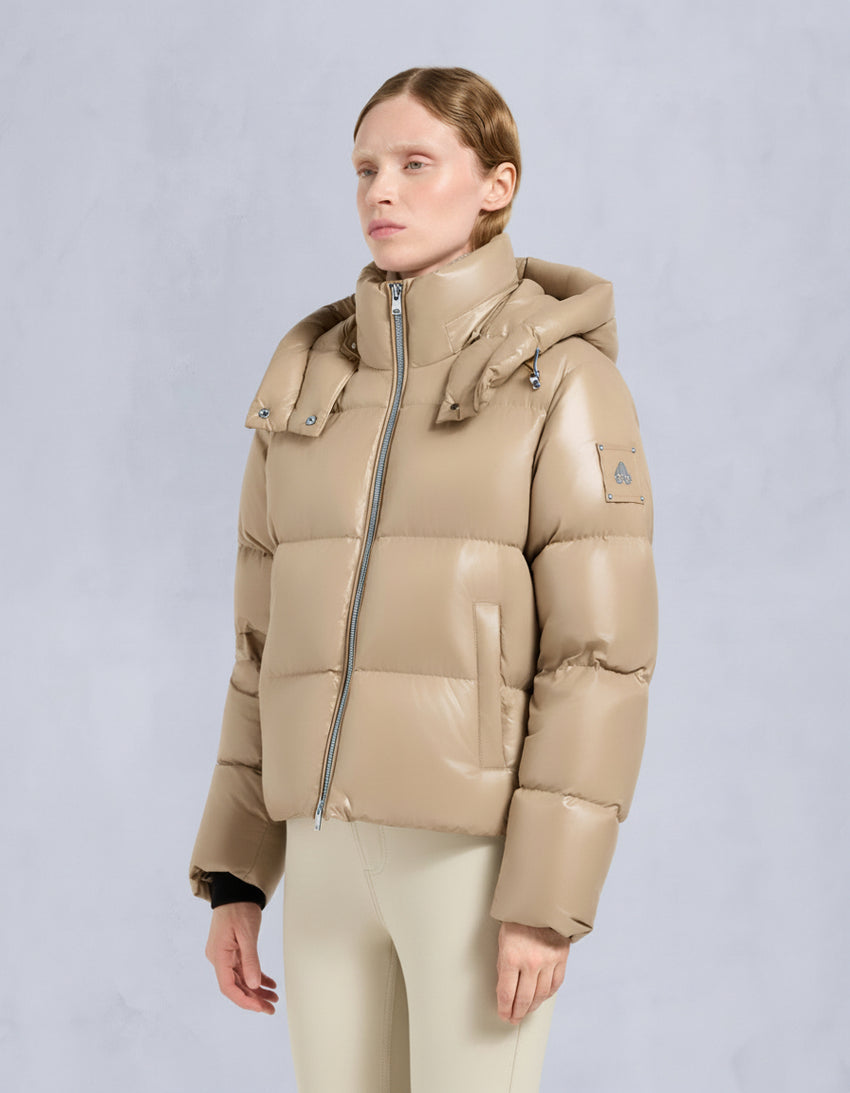 MOONSTONE PUFFER JACKET-BLACK