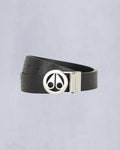 CIRCULAR LOGO ICON BELT-SILVER