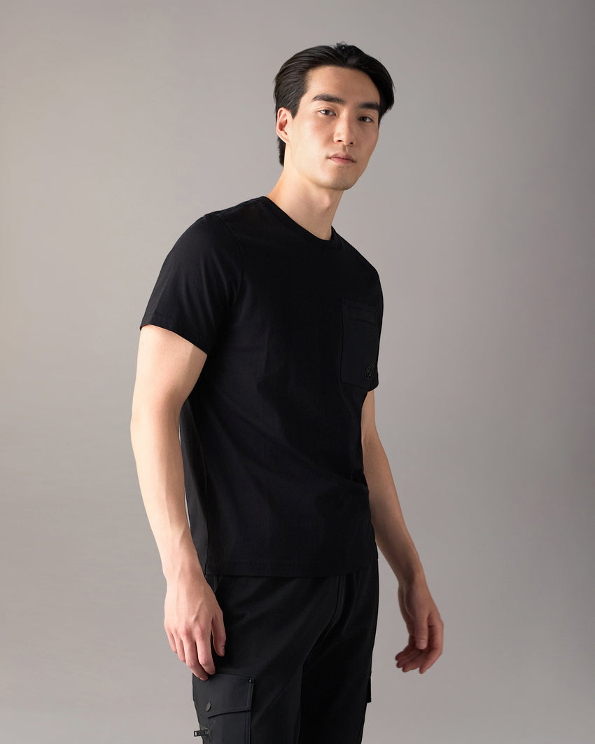 DALON T-SHIRT-BLACK