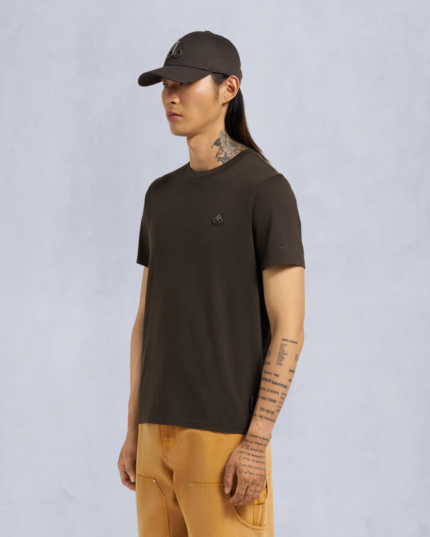 CRESCENT T-SHIRT-ESPRESSO