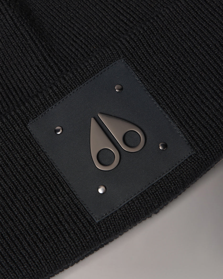 LOGO BEANIE UNISEX-ESPRESSO