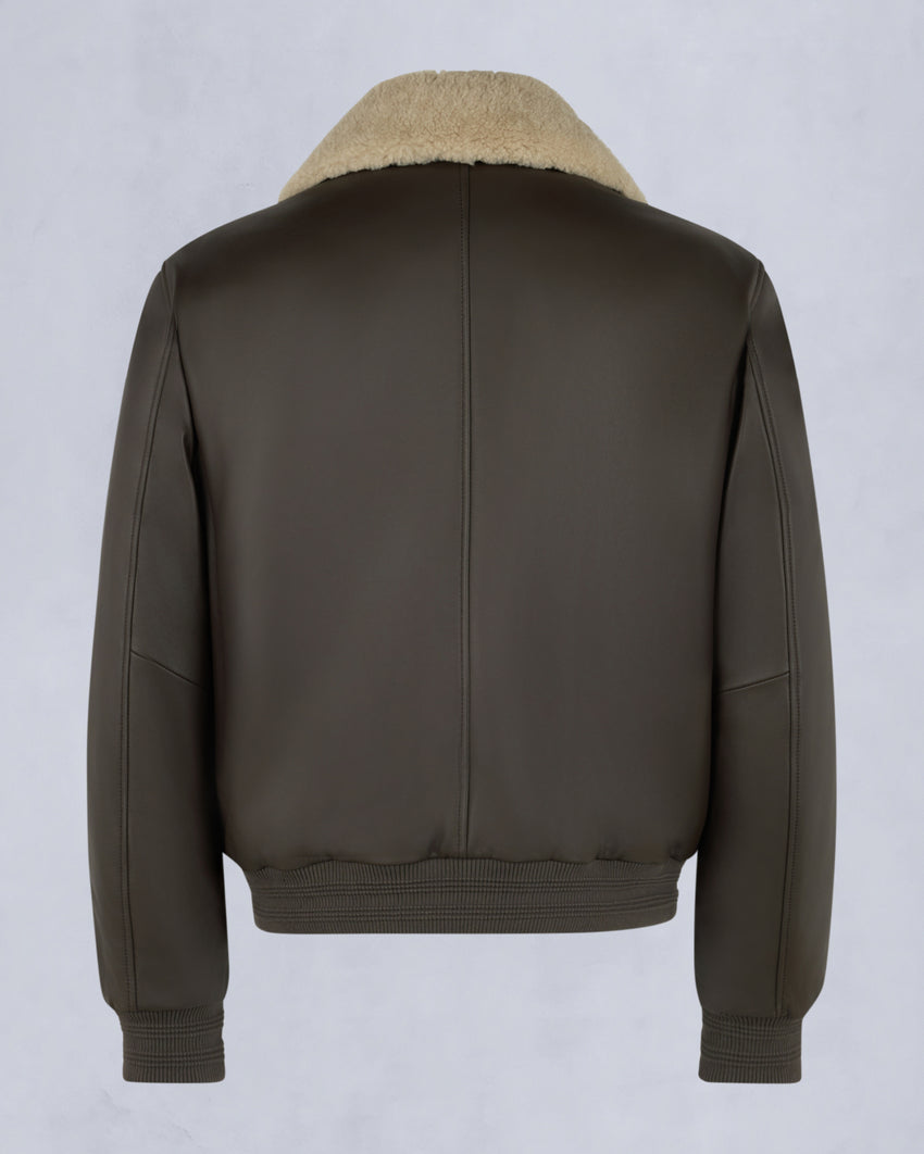 TOBA BOMBER JACKET-ESPRESSO