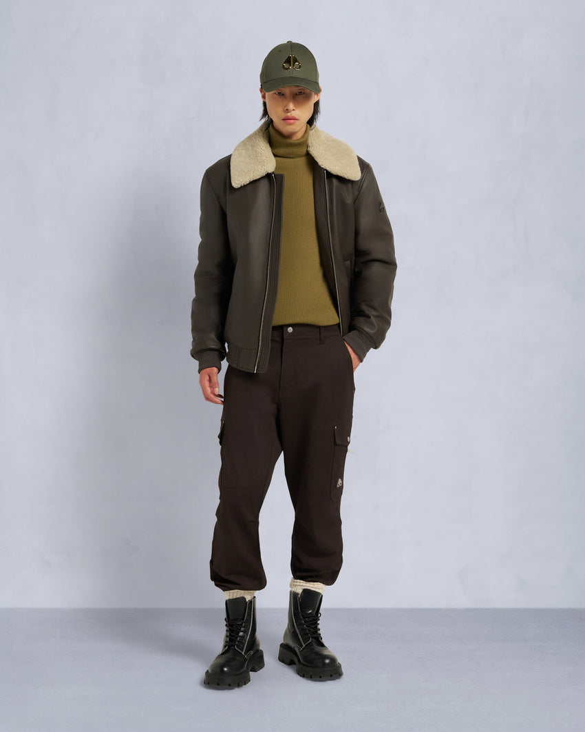 TOBA BOMBER JACKET-ESPRESSO