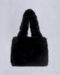 BUNNY TOTE BAG-BLACK