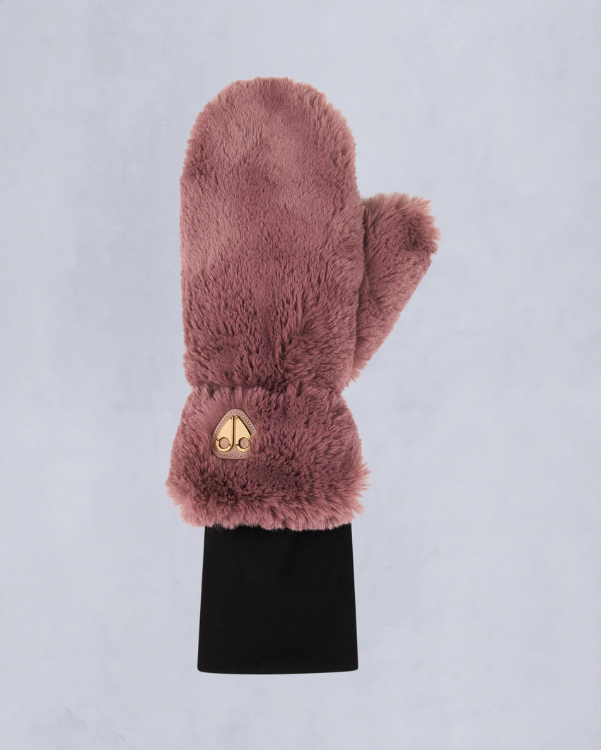 BUNNY GLOVES-BLACK