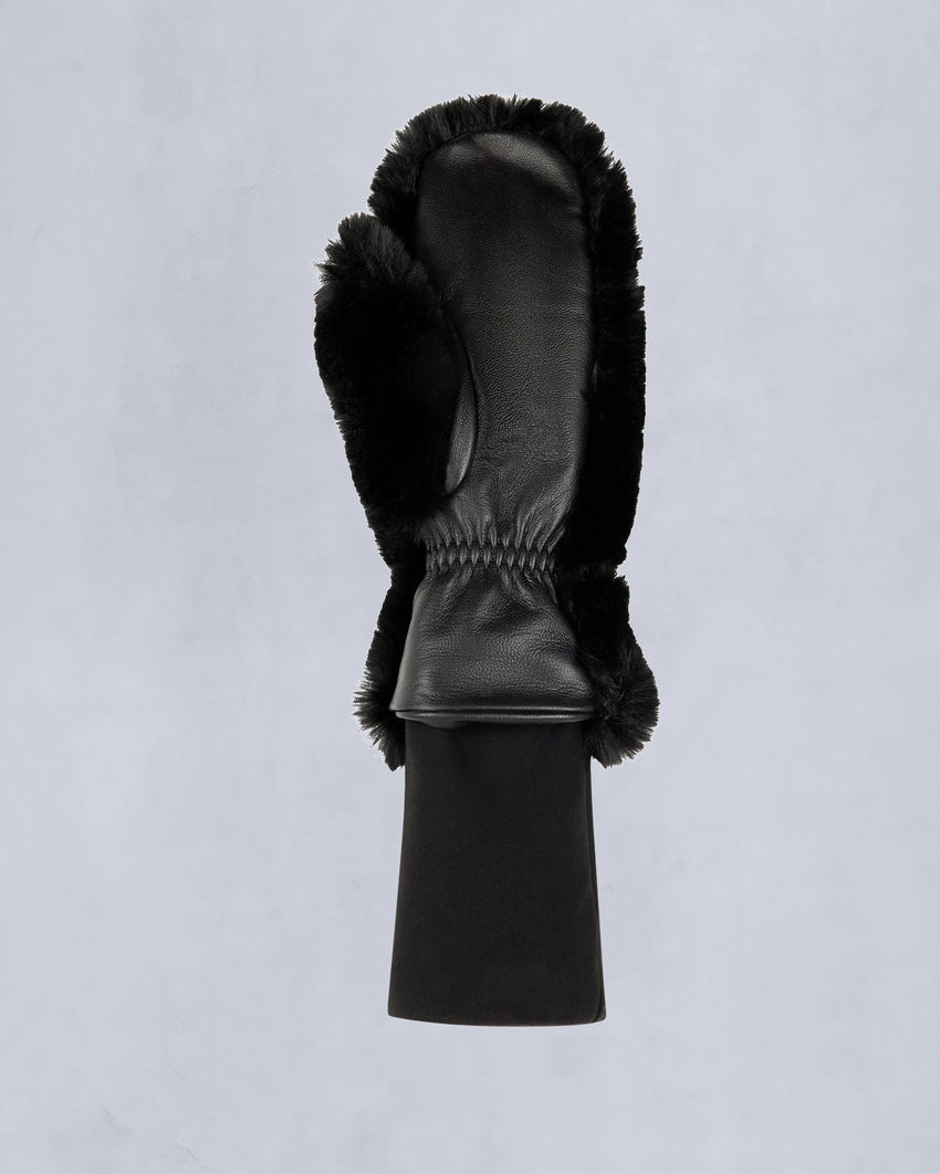 BUNNY GLOVES-BLACK