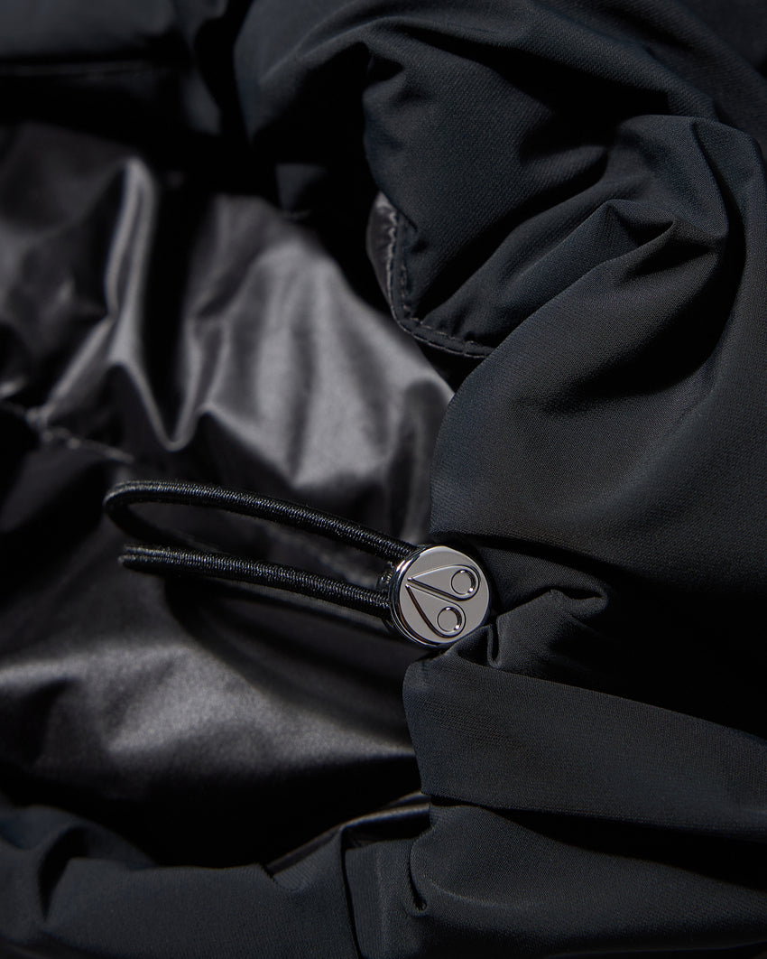 TEGAN BOMBER JACKET-BLACK