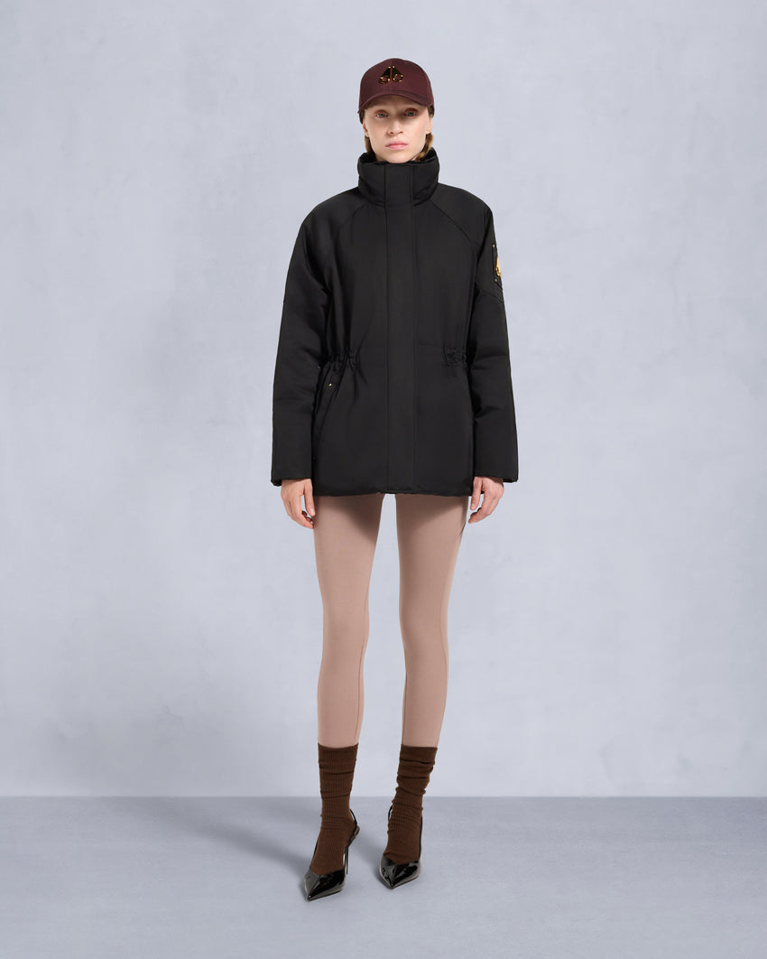 GOLD SERIES SATIN 3Q JACKET-BLACK
