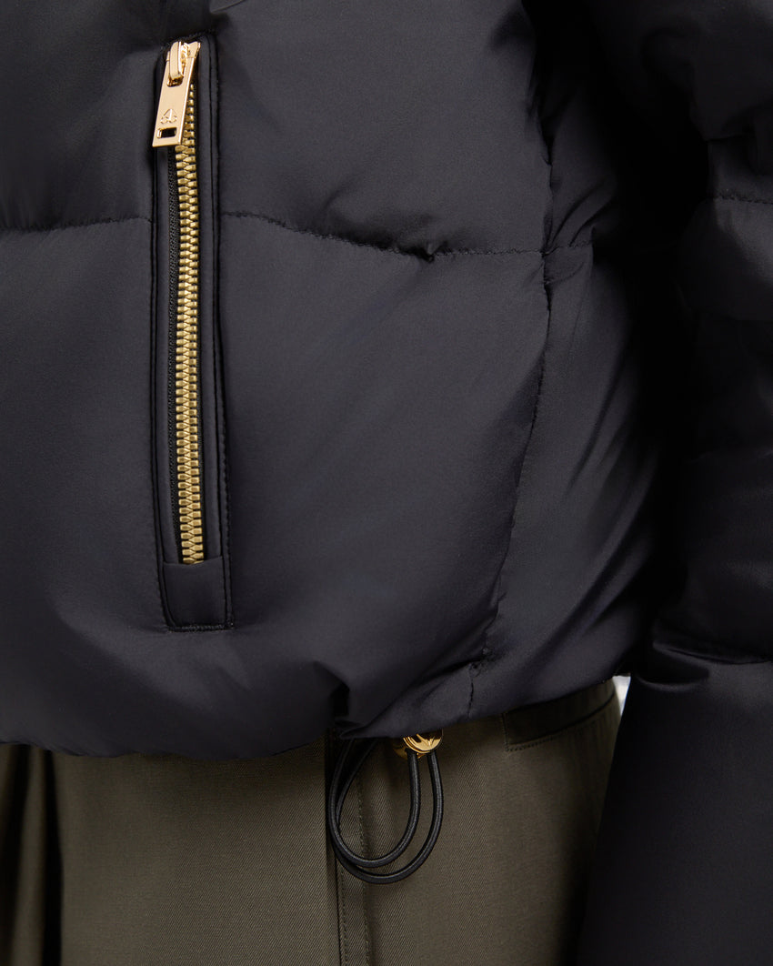 GOLD SERIES MISTI PEAK PUFFER-BLACKW/BLACK