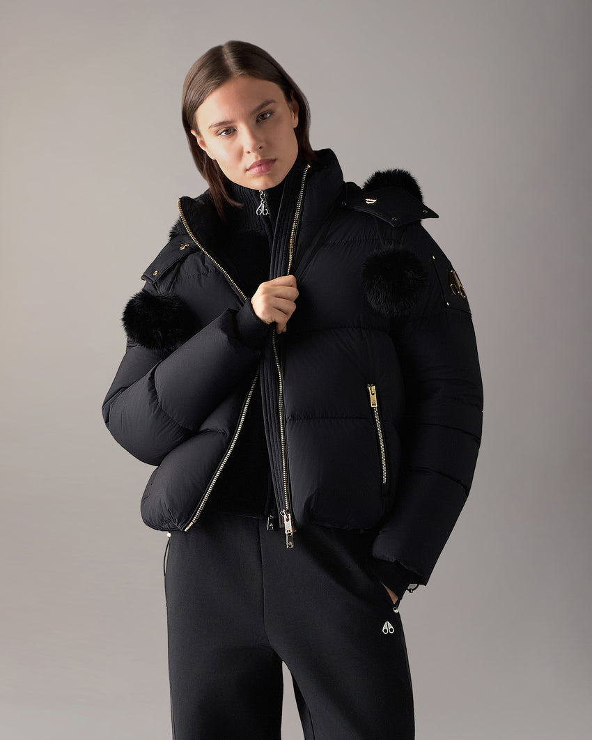 GOLD SERIES MISTI PEAK PUFFER-BLACKW/BLACK