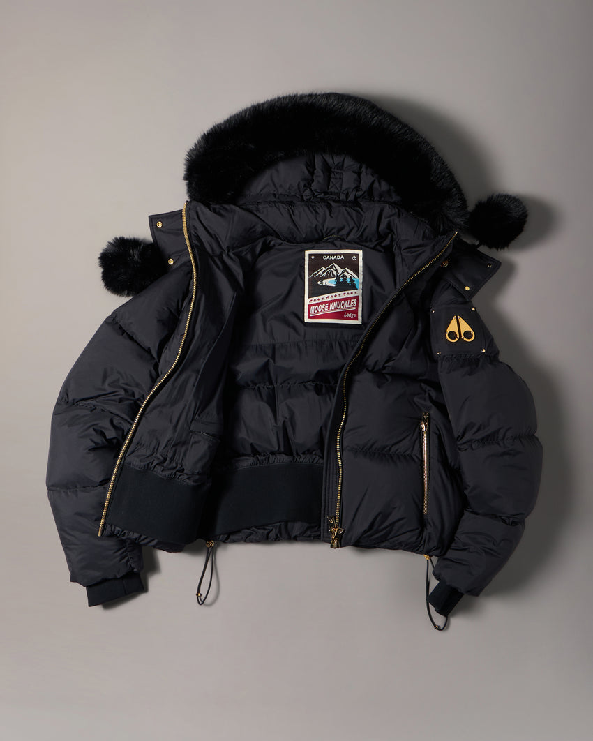 GOLD SERIES MISTI PEAK PUFFER-BLACKW/BLACK
