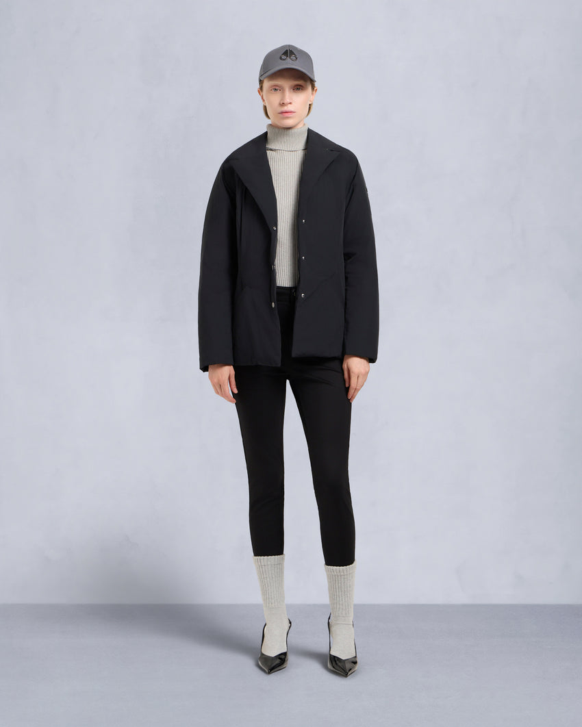 TEGAN BLAZER-BLACK