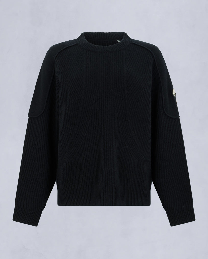 CORINA CREWNECK SWEATER-ALABASTER MELANGE