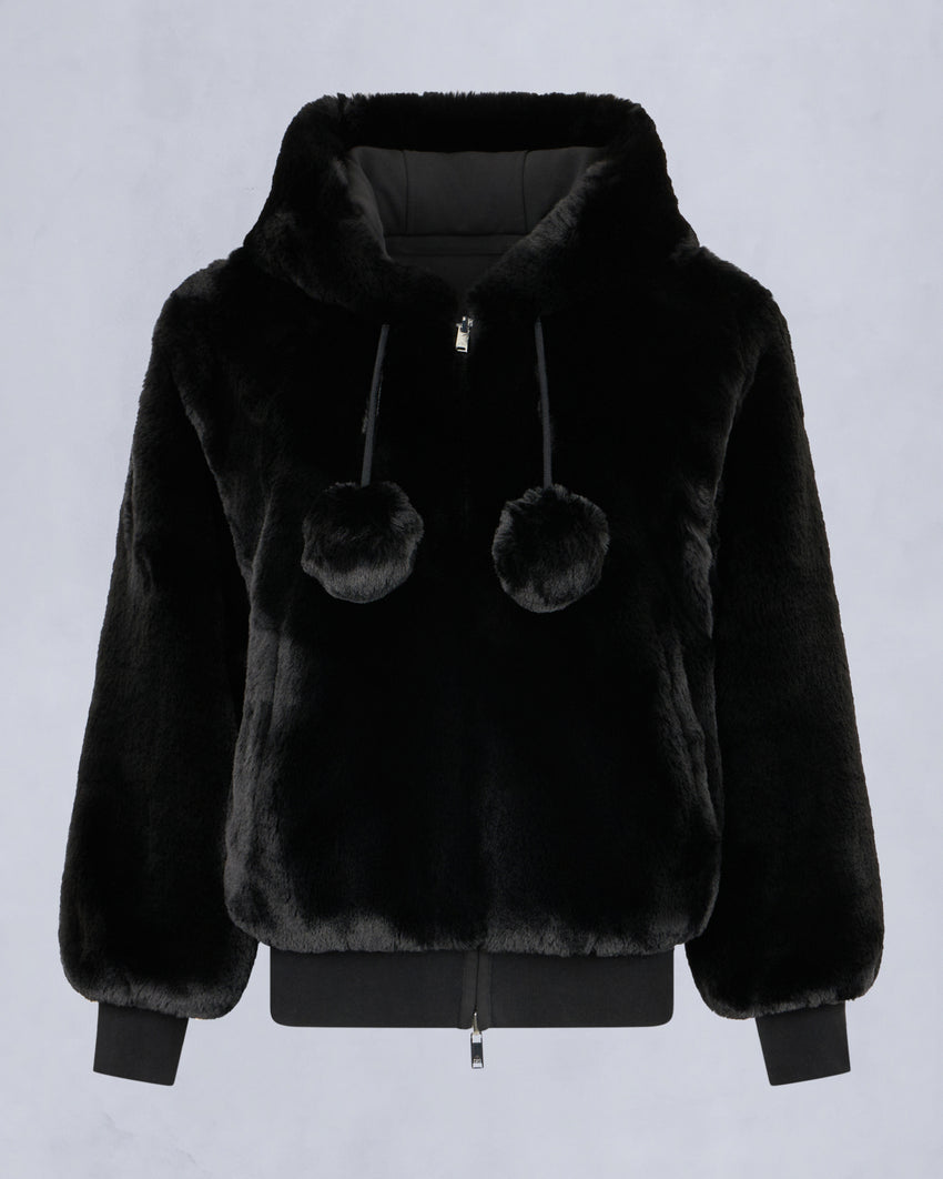 MEALY REVERSIBLE BUNNY-BLACK/BLACK