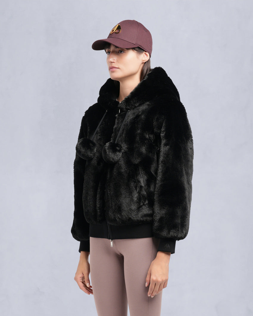 MEALY REVERSIBLE BUNNY-BLACK/BLACK