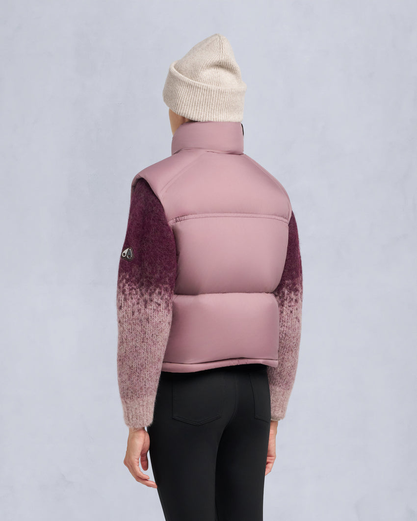 AKAI PUFFER VEST-ALABASTER