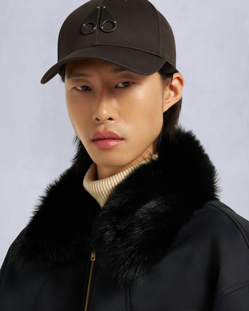GOLD SERIES LUDO BOMBER JACKET-BLACK/BLACK