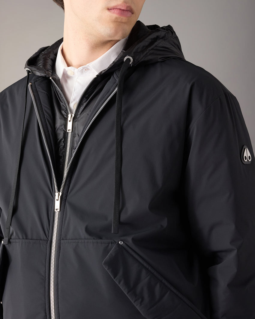 BRIXTON BOMBER JACKET-BLACK