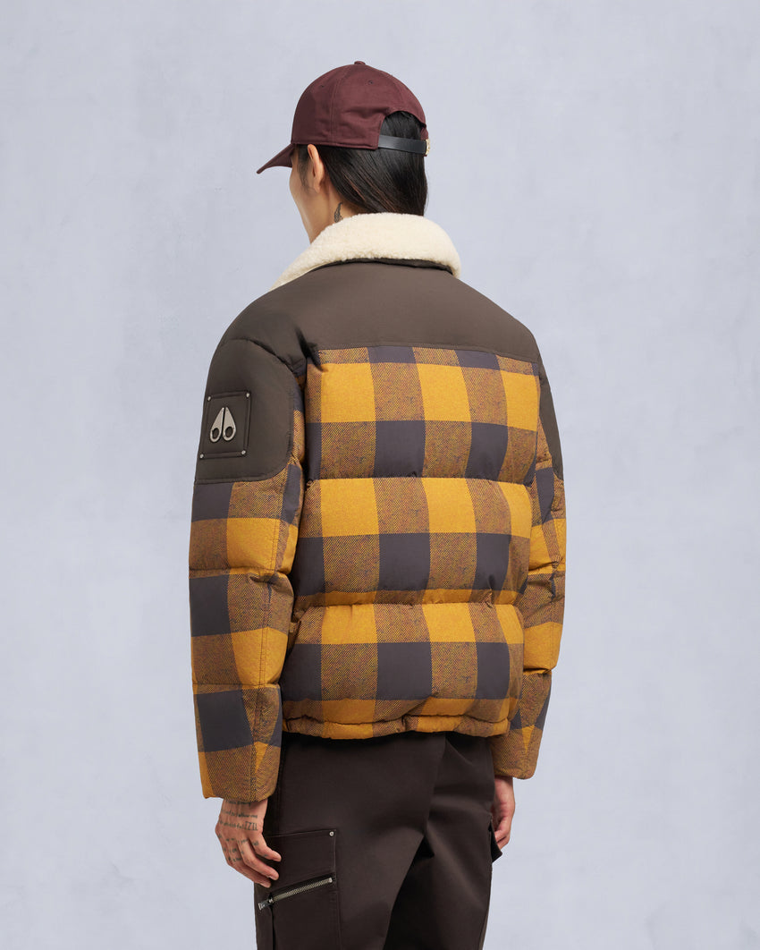 EVEREST PUFFER-BUTTERSCOTCH PLAID