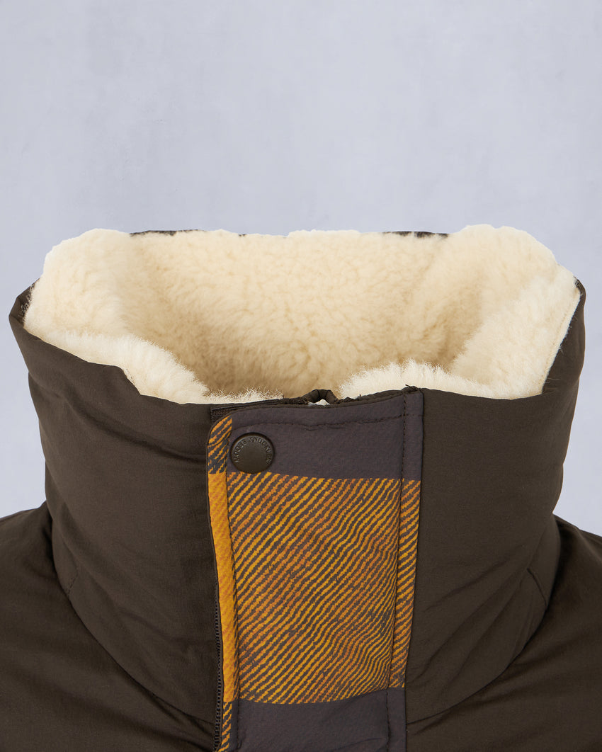 EVEREST PUFFER-BUTTERSCOTCH PLAID