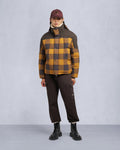 EVEREST PUFFER-BUTTERSCOTCH PLAID