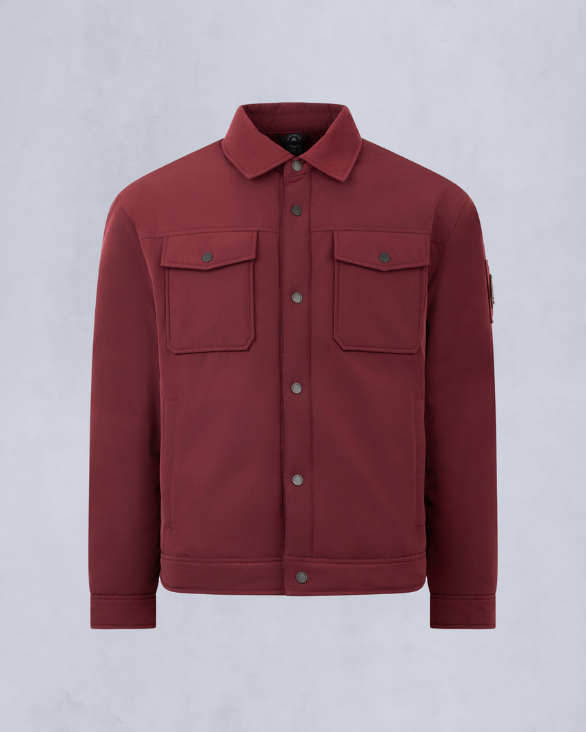 JACQUES BUNNY SHIRT JACKET-BEET