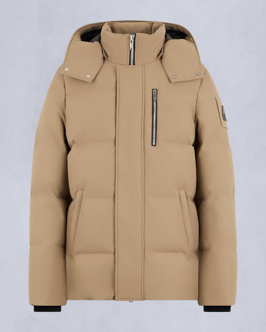 CLOUD SHEARLING TRIM 3Q JACKET-ESPRESSO/BLACK