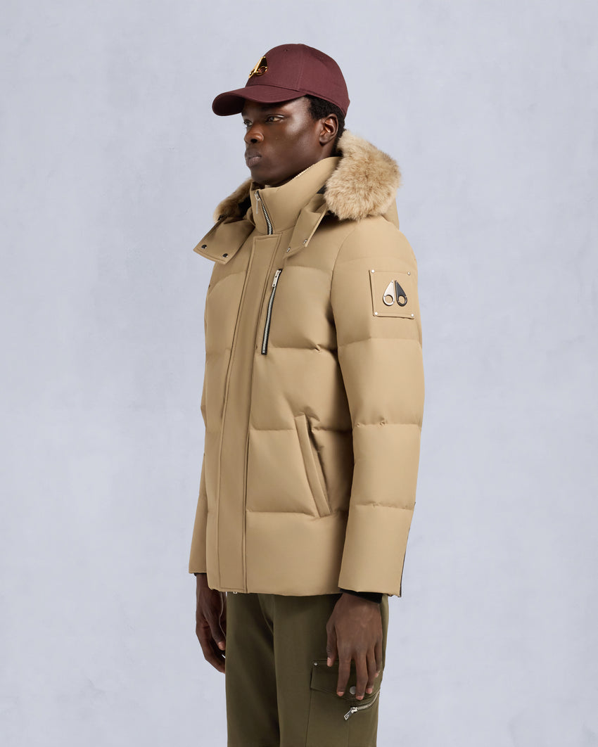 CLOUD SHEARLING TRIM 3Q JACKET-ESPRESSO/BLACK
