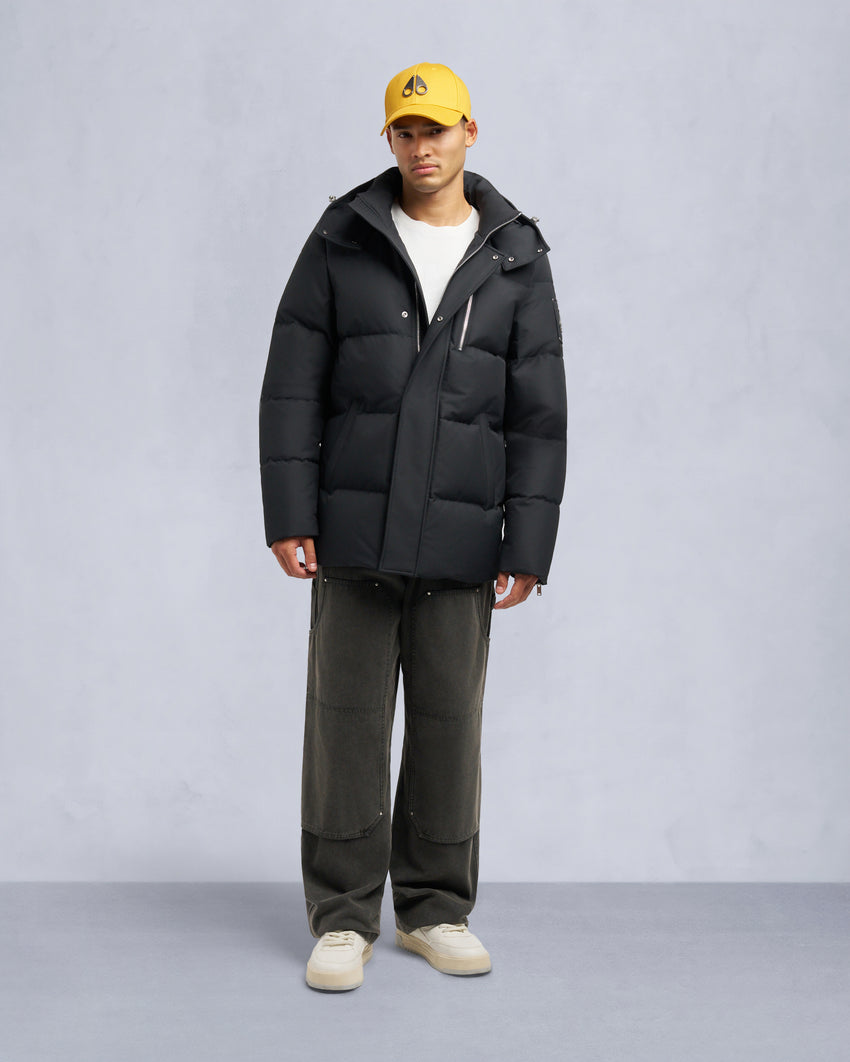 CLOUD SHEARLING TRIM 3Q JACKET-ESPRESSO/BLACK