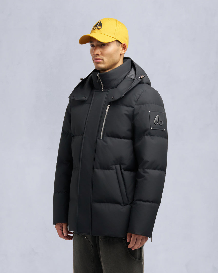 CLOUD SHEARLING TRIM 3Q JACKET-ESPRESSO/BLACK