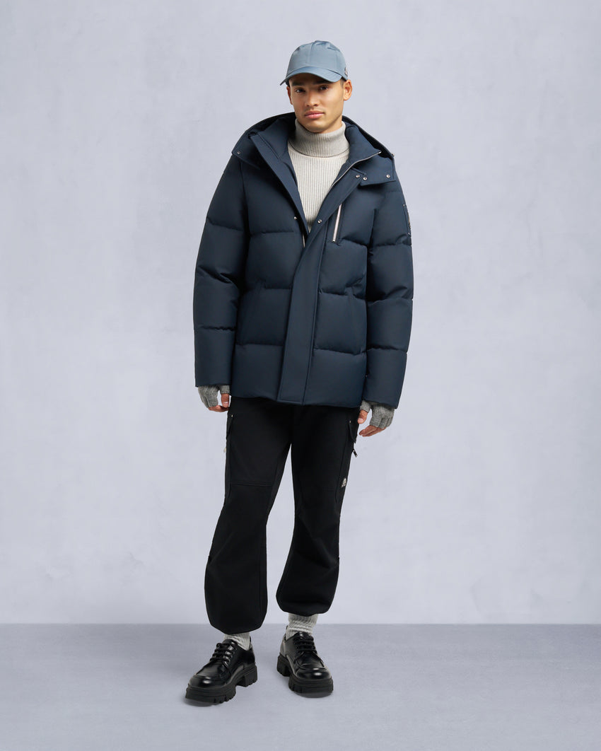 CLOUD SHEARLING TRIM 3Q JACKET-ESPRESSO/BLACK