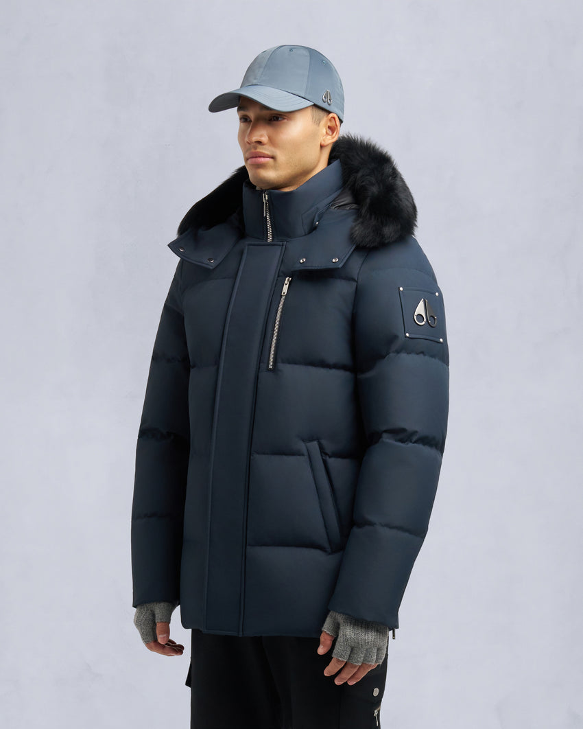 CLOUD SHEARLING TRIM 3Q JACKET-ESPRESSO/BLACK