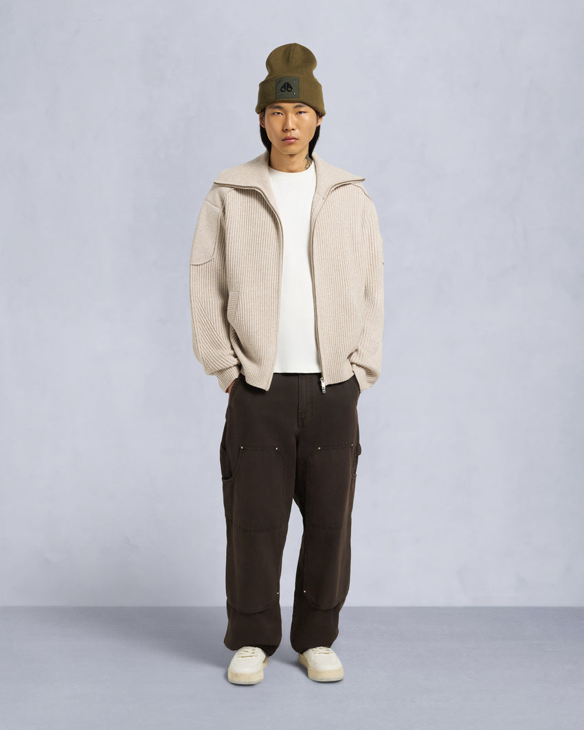 COLSON FULL-ZIP SWEATER-NAVY