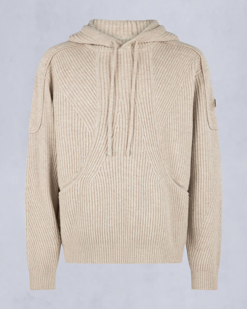 COLSON PULLOVER HOODIE-ALABASTER MELANGE