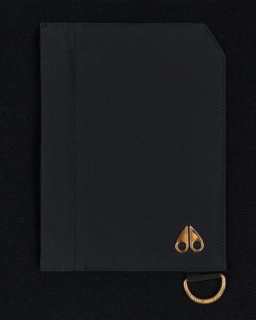 GOLD SERIES ELOWAN FULL-ZIP SWEATER-BLACK