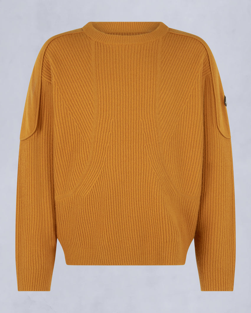 COLSON CREWNECK SWEATER-ALABASTER MELANGE