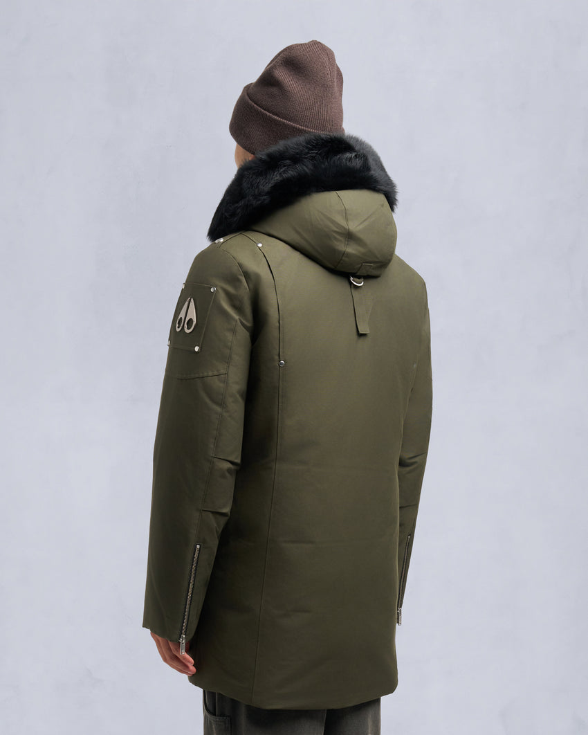 ORIGINAL SHEARLING TRIM STIRLING PARKA-NAVY/BLACK