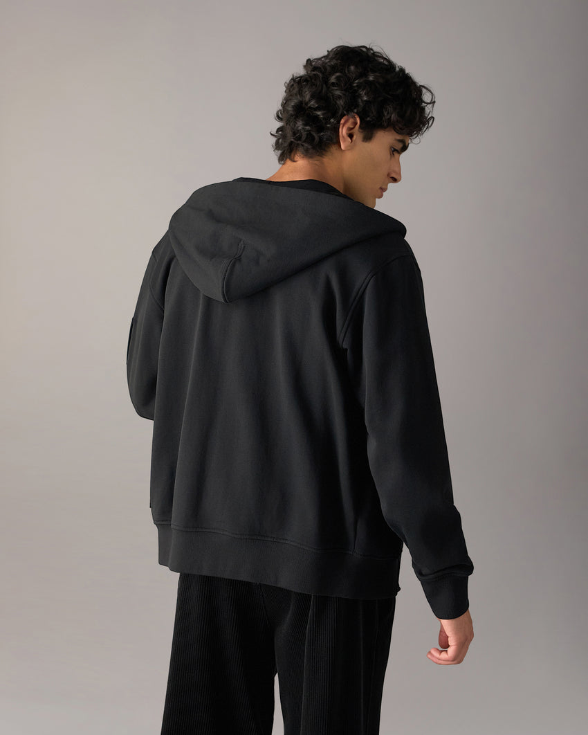 GOLD SERIES SNYDER FULL-ZIP HOODIE-BLACK