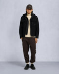 SNOWDON SHIRT JACKET-BLACK